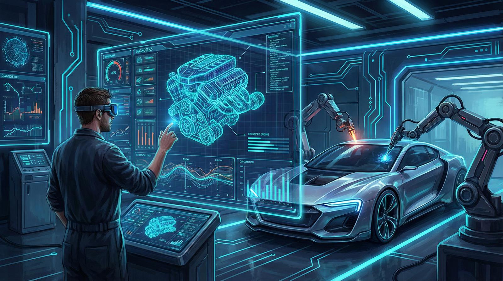 萝莉岛 AI智能修车